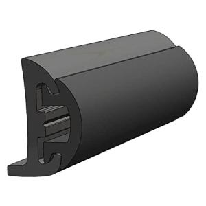 【並行輸入品】タコ セミリジッド ラブ レール キット ブラック ブラック 挿入部品 50フィート Taco Metals Taco Semi