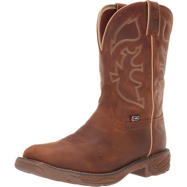 【並行輸入品】Justin メンズ Stampede Rush ウエスタンワークブーツ コンポジット...