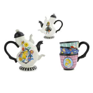 並行輸入品】センチメンタルサーカス ブラック ティーポット＆カップ