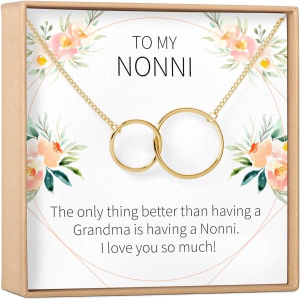 【並行輸入品】Dear Ava Nonniギフトネックレス：Nonniプレゼント、Nonniジュエリ...