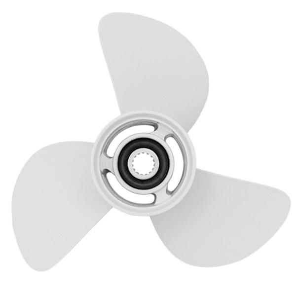 【並行輸入品】13 1/2x15 K アルミニウム 船外機 プロペラ ヤマハ 50 130 HP 6...