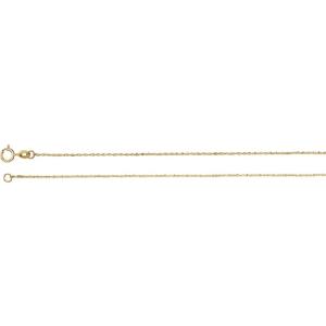 【並行輸入品】Diamond2Deal 14K イエローゴールド 0.50mm ダイヤモンドカット ...