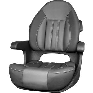 【並行輸入品】 Tempress ProBax Captains Helm Boat Seat (Black/Charcoal/Carbon)