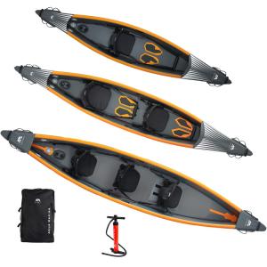 【並行輸入品】アクアマリーナ(AQUA MARINA) インフレータブル カヤック Tomahawk AIR K 375 AIR K375 オレ