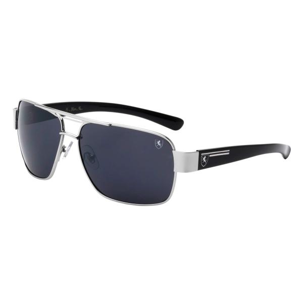 Khan Fishtail   Classic Squared Aviators Sunglasse...