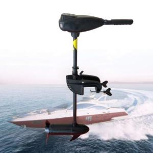 【並行輸入品】 YUEWO Trolling Motor 34/50/60/65LBS Thrust Transom Mounted Saltw