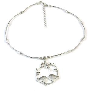 【並行輸入品】YAZILIND Classical Ethnic Style Necklace Tibetan Silver Hollow Penda