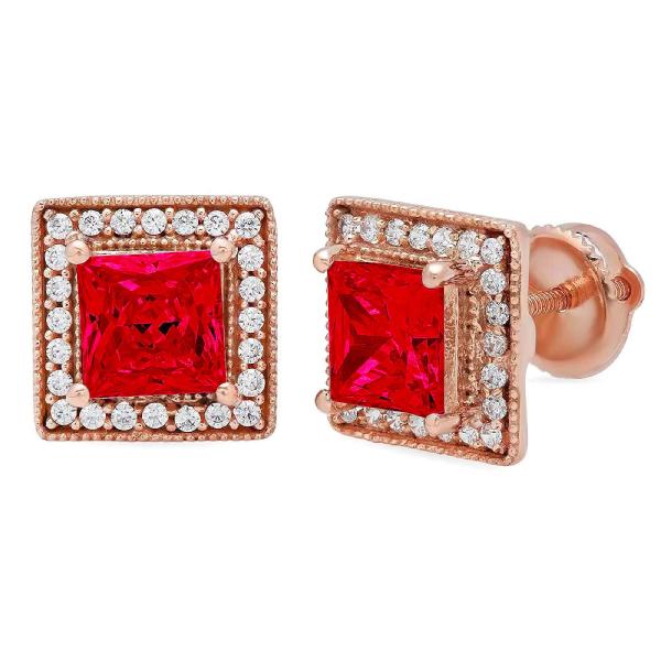 【並行輸入品】Clara Pucci 2.30 ct Brilliant Princess Roun...