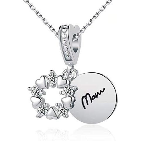MZC Jewelry Gifts for Mom Mother Necklace I Love Y...