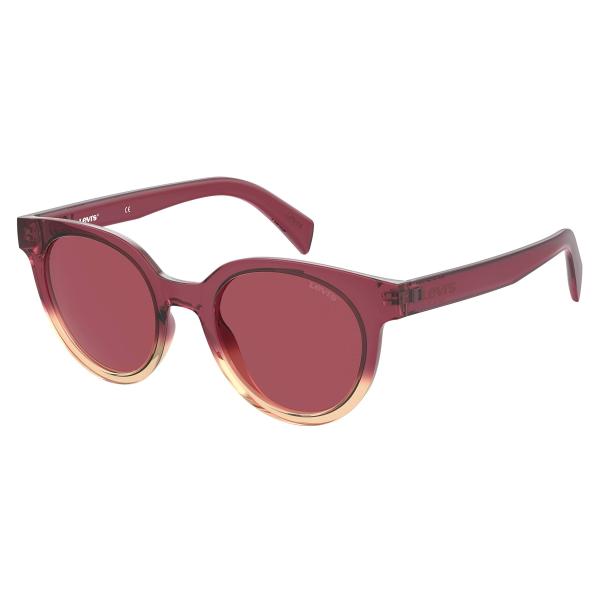 【並行輸入品】Levi&apos;s LV 1009/S Oval Sunglasses, Red, 50mm...