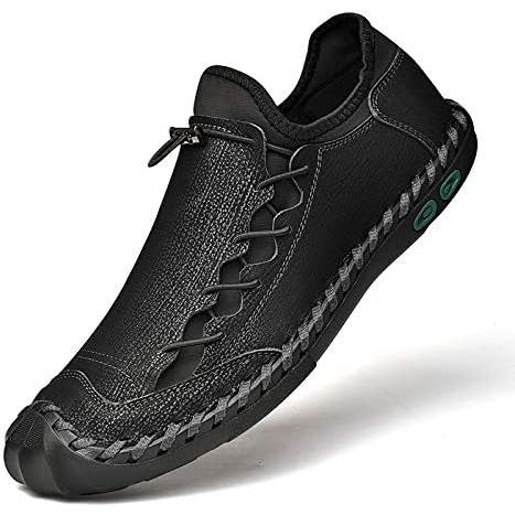 【並行輸入品】LZDZN Mens Casual Shoes for Men's Leather L...