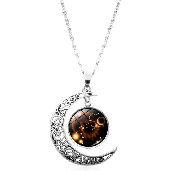 12 Constellation Half Moon Zodiac Sign Astrology H...