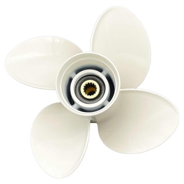 【並行輸入品】アルミ船外カッププロペラ ボートプロップ 4ブレード 13x17 交換用 ヤマハエンジ...