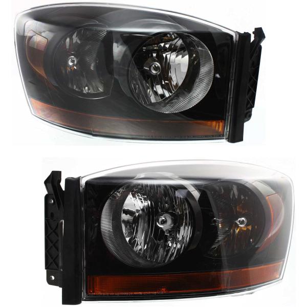 【並行輸入品】Garage Pro ヘッドライトアセンブリ 2006 2008 Dodge Ram ...