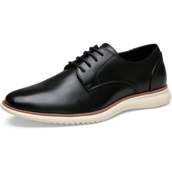 【並行輸入品】Jousen Men's Black Dress Shoes Formal Lace ...