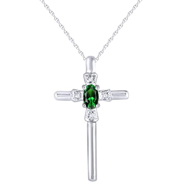 【並行輸入品】Ritika Created Oval Cut Green Emerald 925 S...
