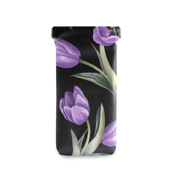 【並行輸入品】OTVEE Spring Tulip Flowers Eyeglass Pouch M...