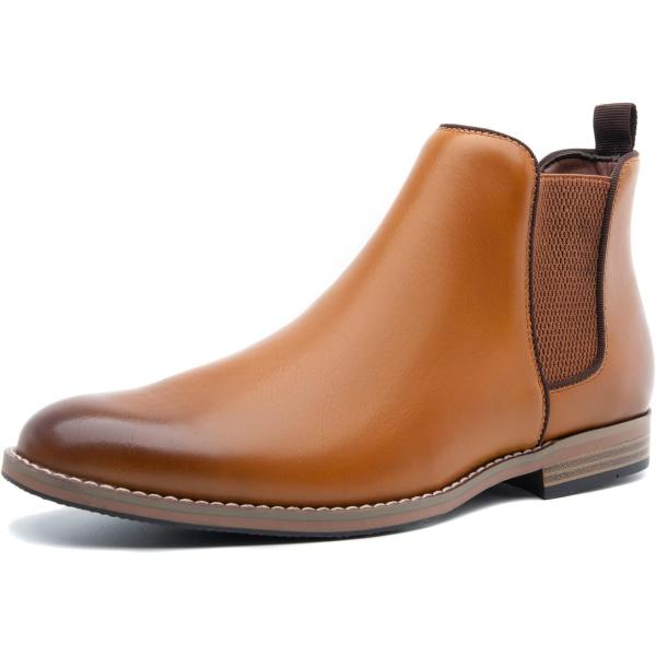 JORDI GIGO Slip On Chelsea Boots For Men - Dress F...