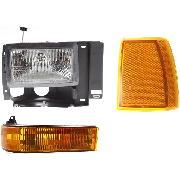 【並行輸入品】Garage Pro ヘッドライト 1991 1994 フォードエクスプローラー/フォ...