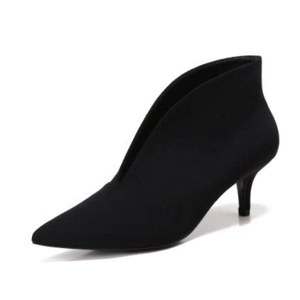 【並行輸入品】Women's Stiletto Short Ankle Boots Pointed ...