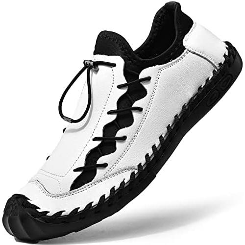 【並行輸入品】LZDZN Mens Casual Shoes for Men's Leather L...