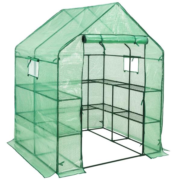 【並行輸入品】SUNGIFT Walk in Greenhouse for Outdoors, 57...