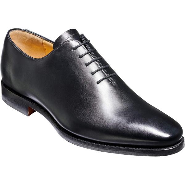 BARKER Men&apos;s Armstrong Leather Oxford Shoe Black　並...