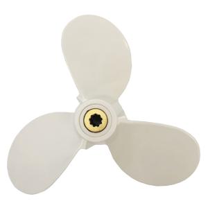 【並行輸入品】ヤマハプロペラ 4hp 5hp 6hp 4A 4M 5M 5C F4 F6L F6S F5A F6C 9 スプライントゥース/ボー