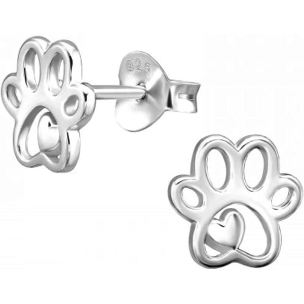 【並行輸入品】KIWI DAISY ピアス 金属アレルギー対応 スターリングシルバー 足跡 TINY...