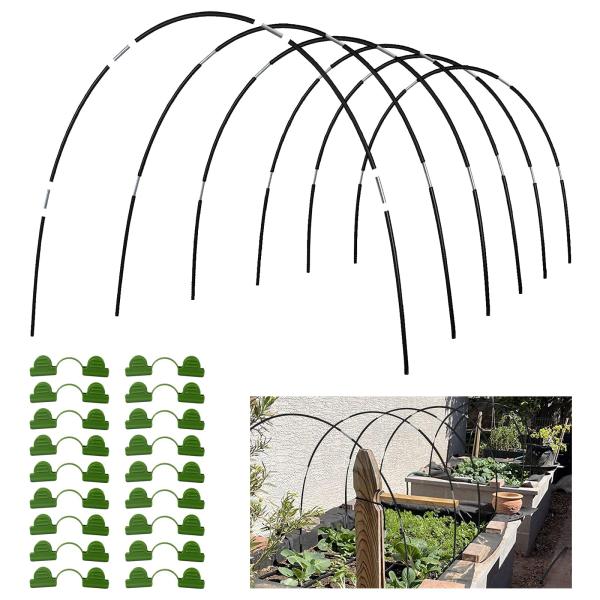 【並行輸入品】Greenhouse Hoops グロウトンネル 30個 16インチ 最大6セット 長...