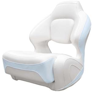 【並行輸入品】 Chaparral Boat Helm Seat 31.00739 | 224 SSI Bolster White Ice Bl