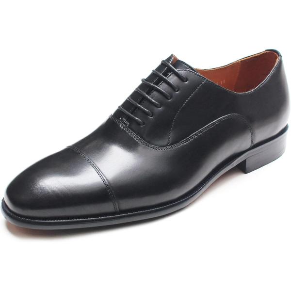 【並行輸入品】Men's Dress Shoes Classic Cap Toe Genuine L...