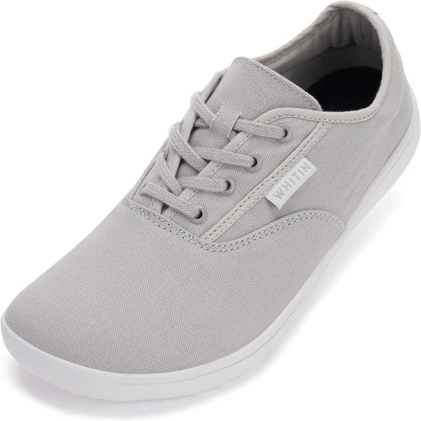 【並行輸入品】WHITIN Canvas Barefoot Sneakers for Men Wid...