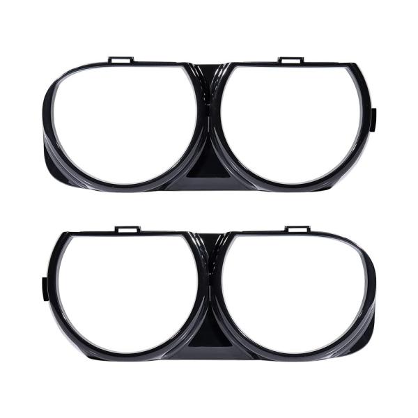 【並行輸入品】AMOPACORP ヘッドライトトリムリングベゼルカバー フレーム運転席助手席側 1ペ...