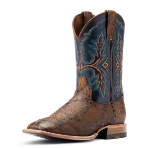 【並行輸入品】Ariat Mens Carlsbad Western Boot Adobe Clay/Tack Room Black 11.5