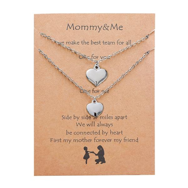 Necklace Necklaces Heart Ladies for Mom Mother I o...