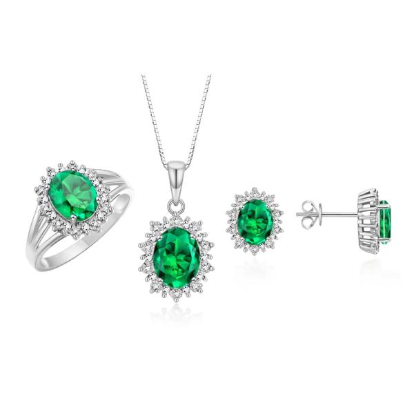 【並行輸入品】RYLOS Jewelry Women 14K White Gold Princess...