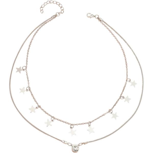 【並行輸入品】Initial Crystal Choker Necklaces for Women ...