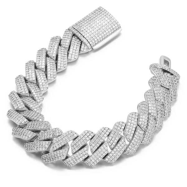 【並行輸入品】Onlyshine Hip Hop 20MM Iced Out Cuban Link ...