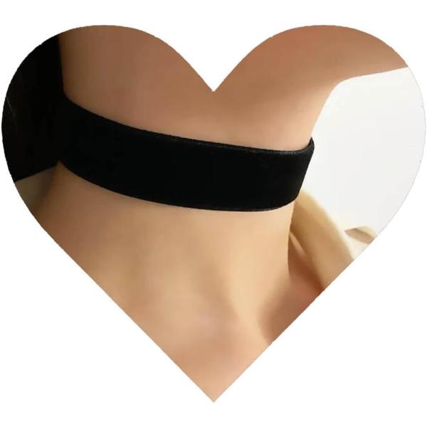 【並行輸入品】Allereyae ゴシックベルベットチョーカーネックレス ブラックスエードネックレス...