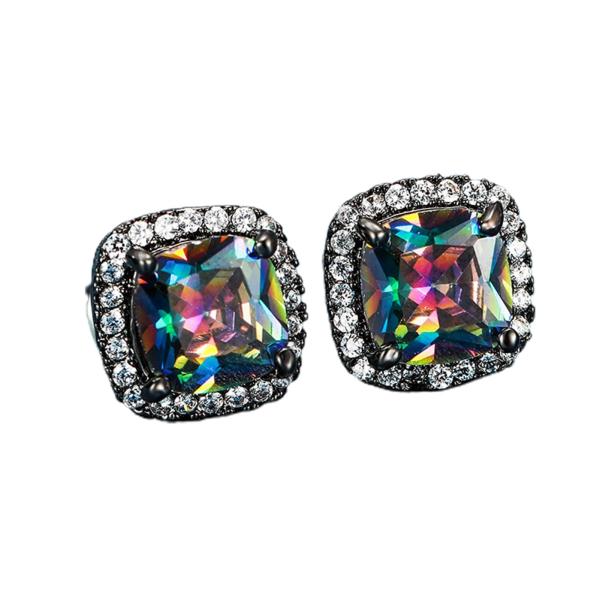 【並行輸入品】Haibinsuo 1 Pair Ear Stud Ear Ornament Luxu...