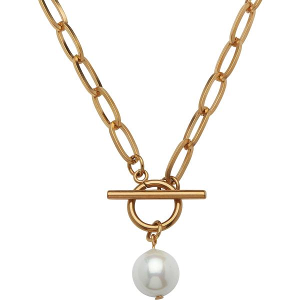 【並行輸入品】Palm Beach Jewelry イエローゴールド イオンメッキ ステンレススチー...