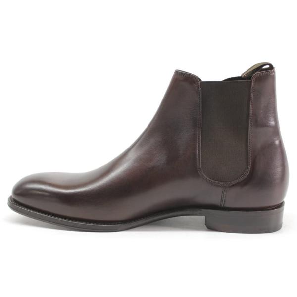 Loake Mens Coppergate Leather Scorched Walnut Boot...