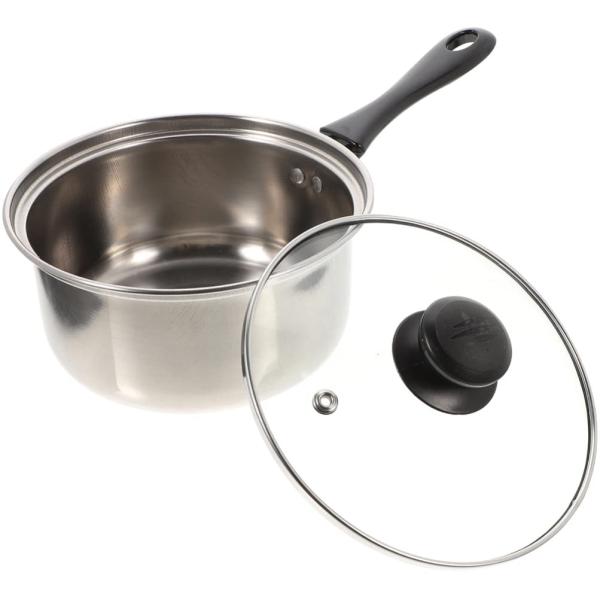 BESTonZON 1 Set Stainless Steel Pot Saucepan with ...