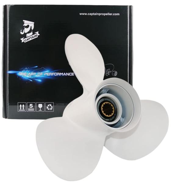 【並行輸入品】Boatman OEMプロップ 12 1/4x9 ヤマハ船外機用 T25/F30/F4...