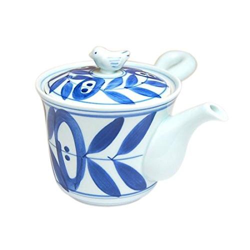 Japanese Teapot Kyusu Ceramic 12.8 fl oz Arita Ima...