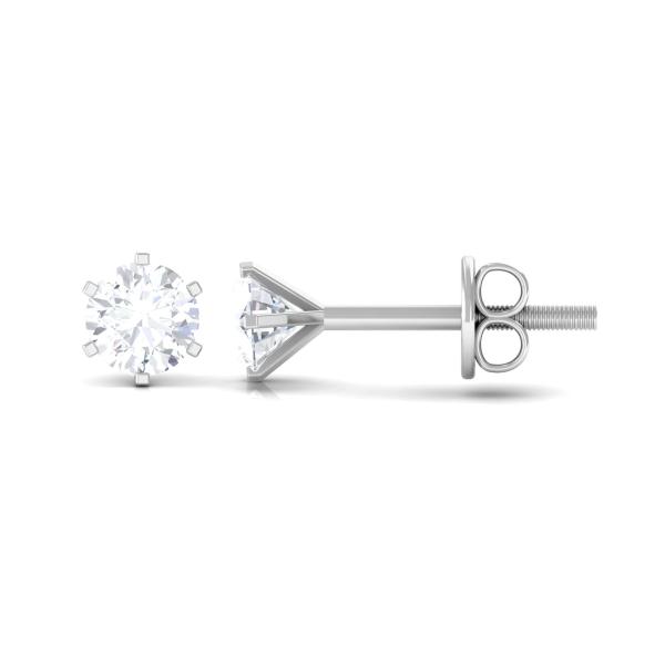 【並行輸入品】0.50 CT Diamond Solitaire Stud Earring, Mar...