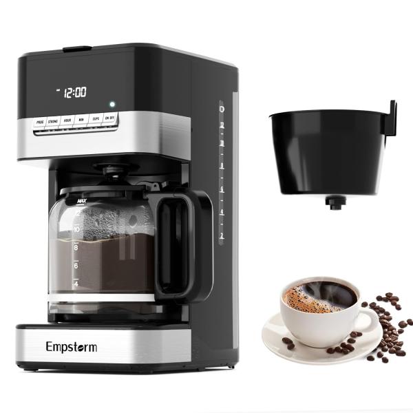 Empstorm 12 Cup Programmable Drip Coffee Maker   1...