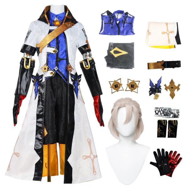 TMSREBU Albedo Cosplay Costume Uniform Full Set Su...