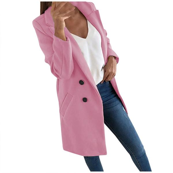 【並行輸入品】Plus Size Jackets Women's Basic Wool Blend ...